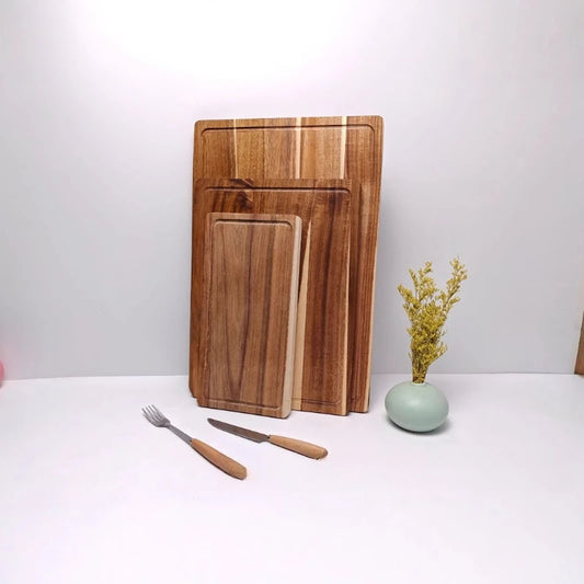 Beech & Walnut Chopping Board – Multi-Size