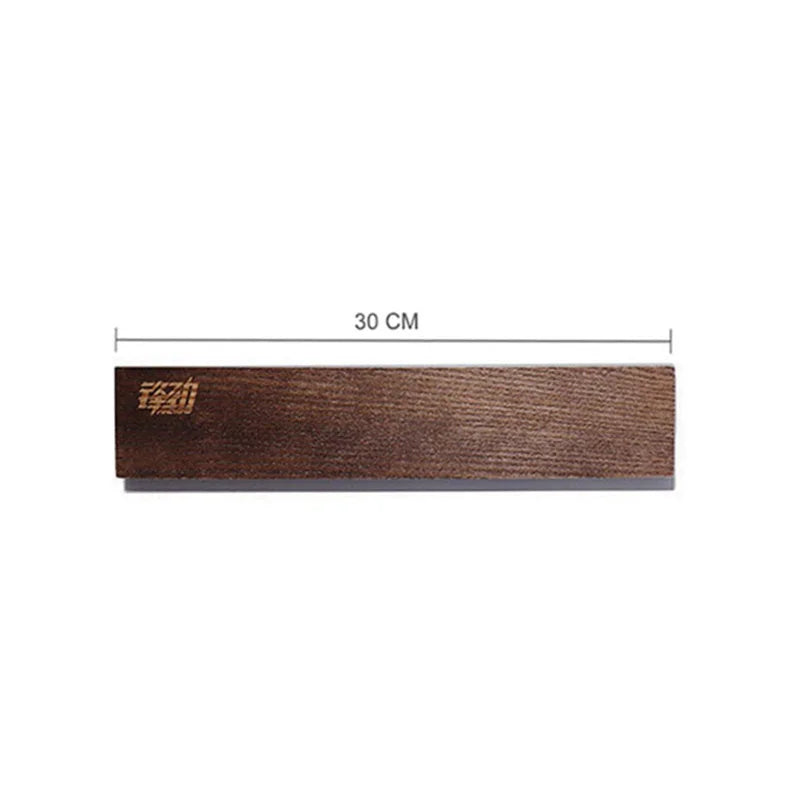 Acacia Wood Magnetic Knife Strip — Wall Mount