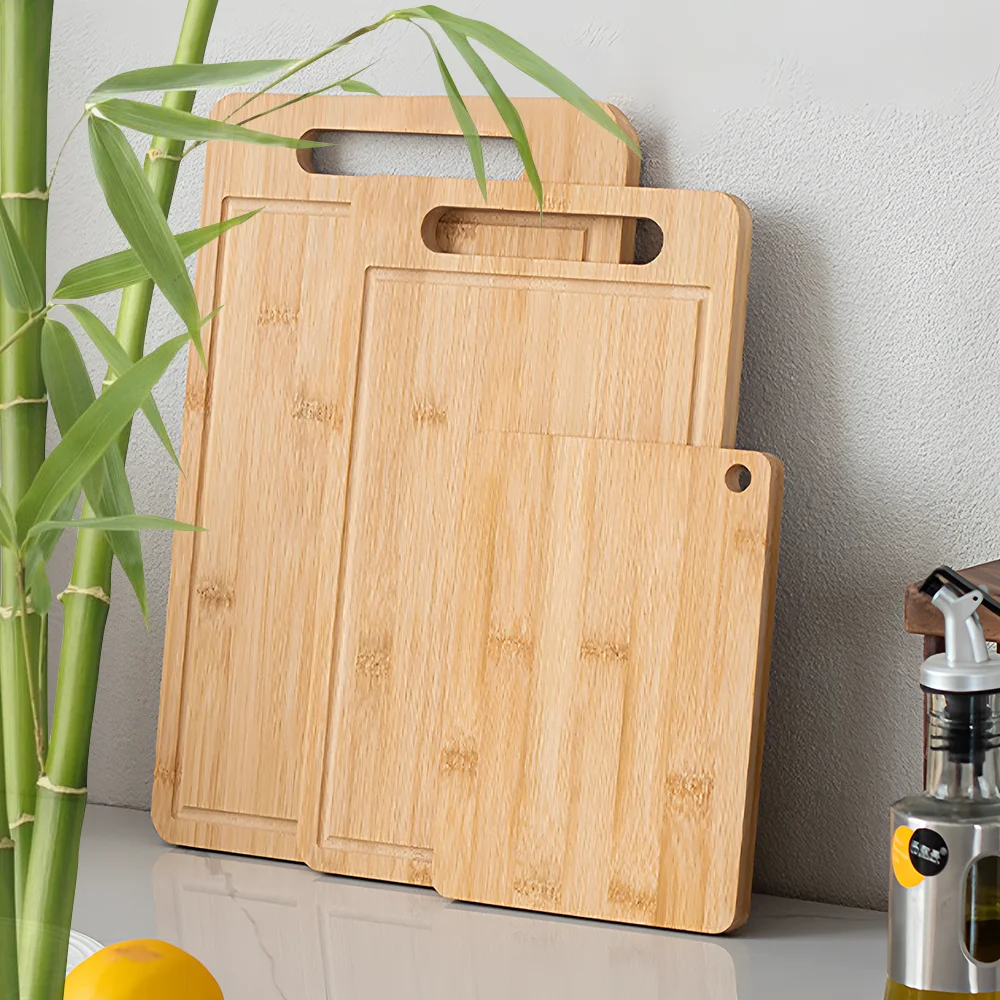 Bamboo Cutting Board Set