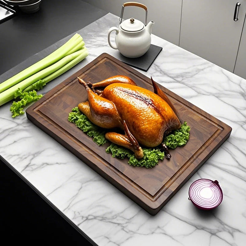 Premium Walnut Cutting Board – Large