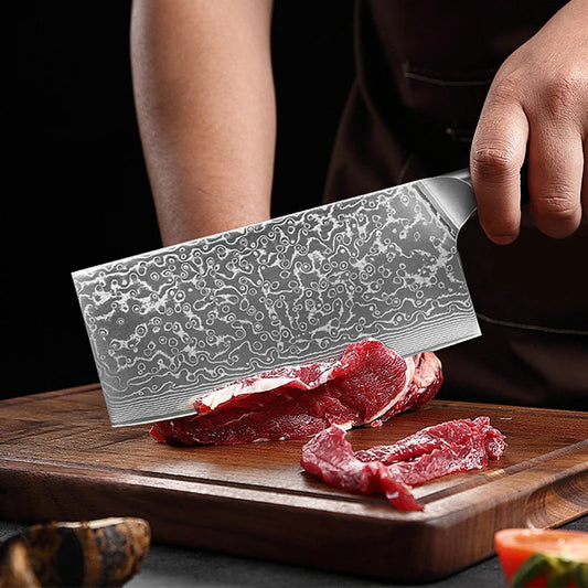 Damascus Steel Kitchen Knife