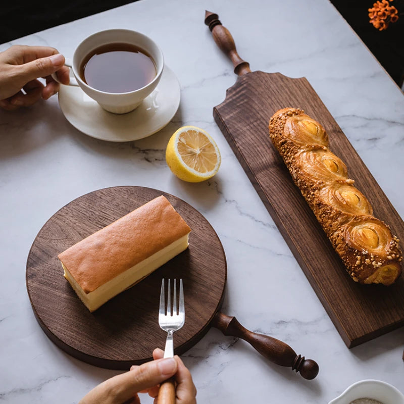 Vintage Walnut Cutting Board – Double Sided