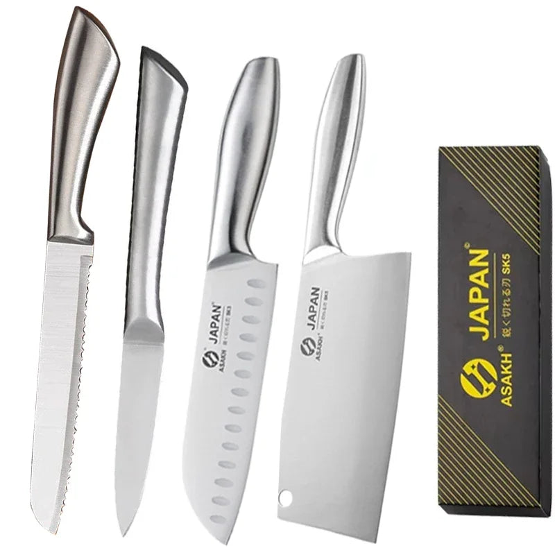 Professional Stainless Steel Kitchen Knife Set