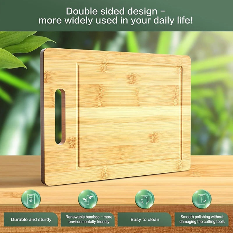 Bamboo Cutting Board Set