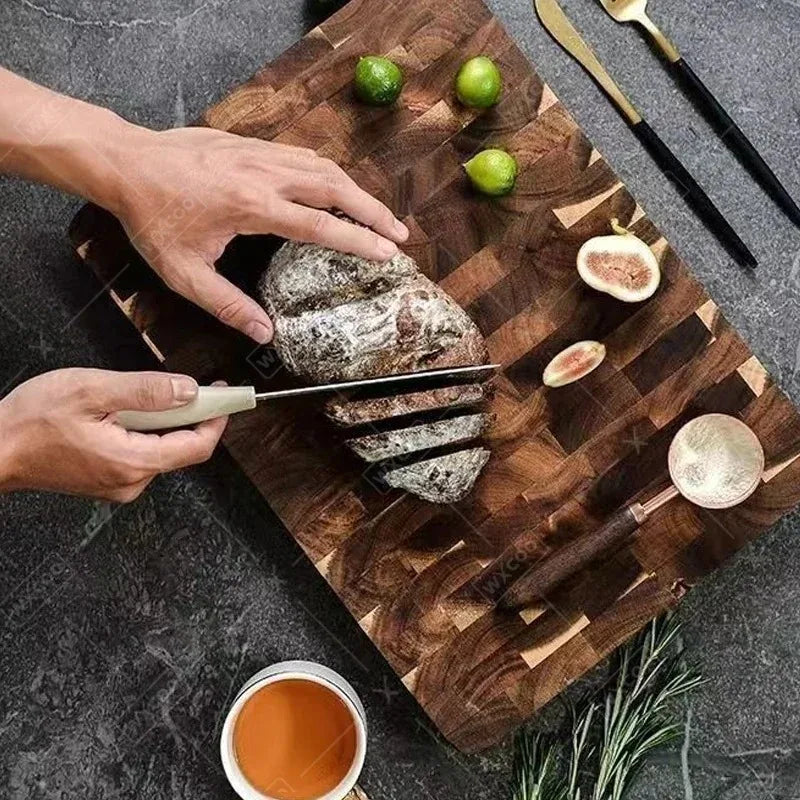Acacia Wood Double-Sided Chopping Board