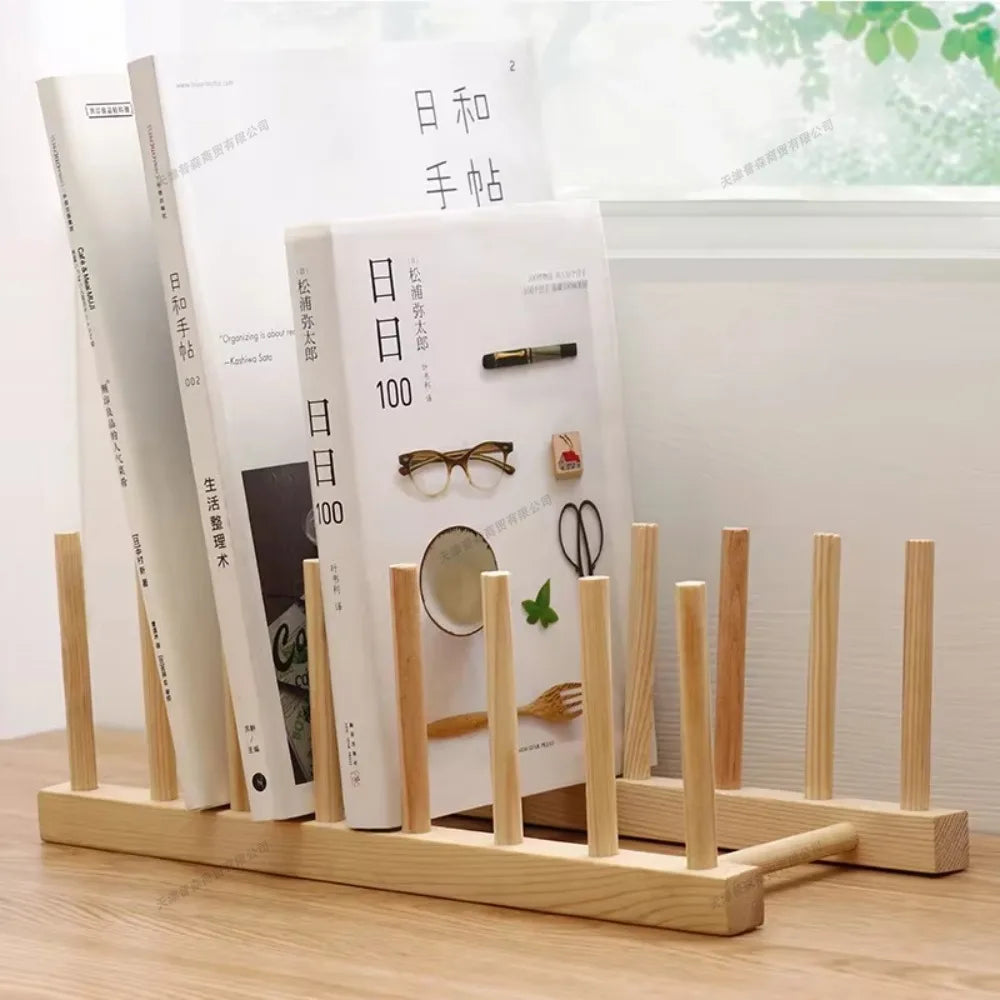 Bamboo Kitchen Organizer & Dish Rack